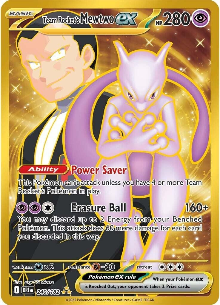Image for Team Rocket's Mewtwo ex - Pokemon