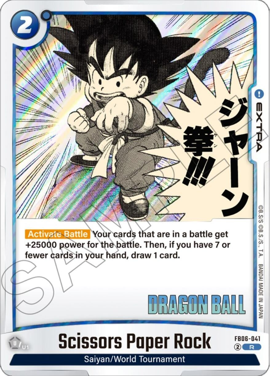 Image for Scissors Paper Rock - Dragon Ball Super: Fusion World