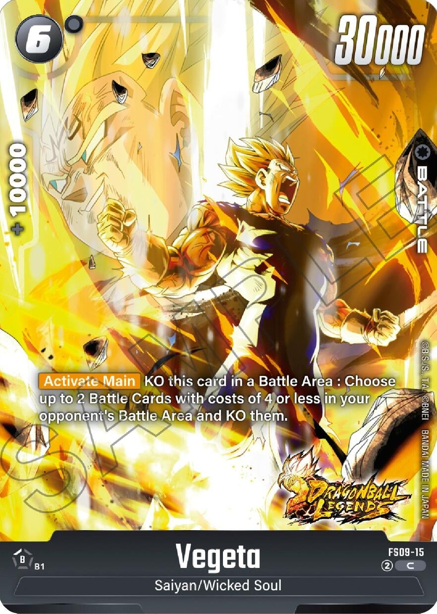 Image for Vegeta - Dragon Ball Super: Fusion World