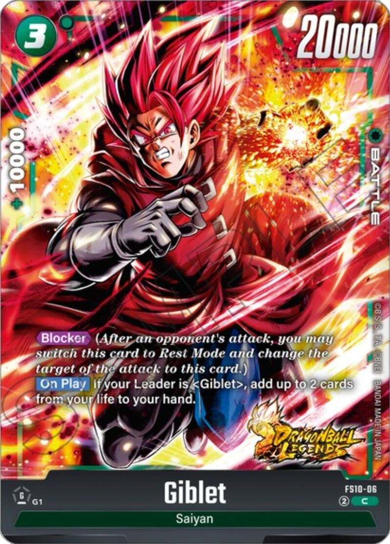 Image for Giblet - FS10-06 - Dragon Ball Super: Fusion World