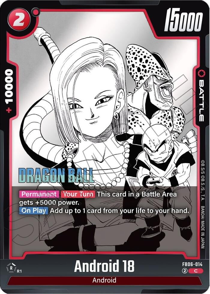 Image for Android 18 - FB06-014 - Dragon Ball Super: Fusion World