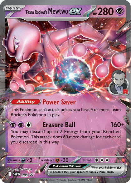 Image for Team Rocket's Mewtwo ex - Pokemon