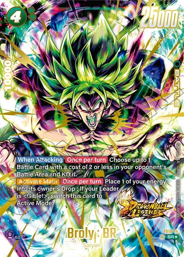 Image for Broly : BR (Bonus Pack Alternate Art) - Dragon Ball Super: Fusion World