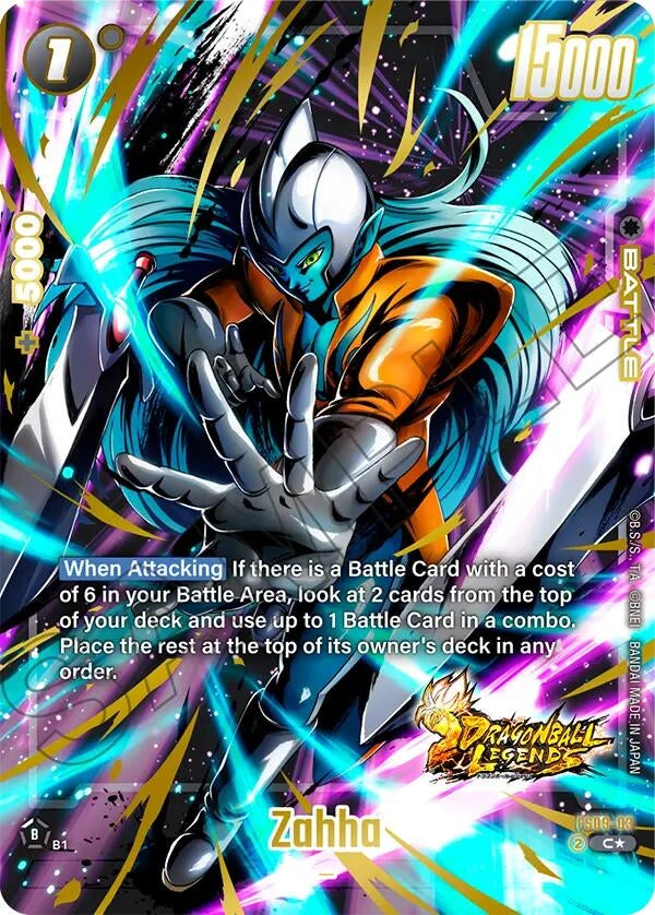 Image for Zahha (Bonus Pack Alternate Art) - Dragon Ball Super: Fusion World