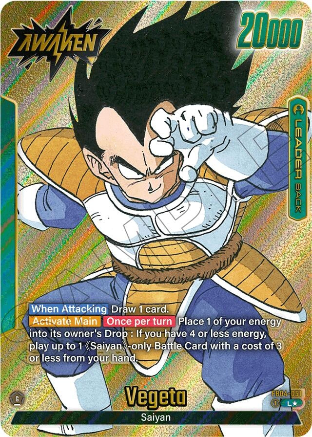 Image for Vegeta - FB04-051 (Gold) - Dragon Ball Super: Fusion World