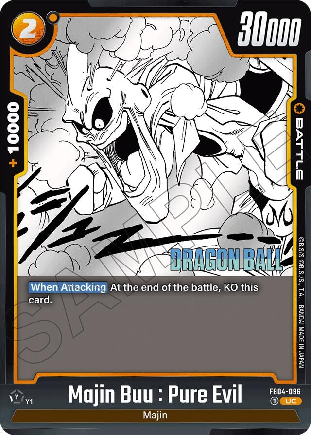 Image for Majin Buu : Pure Evil - FB04-096 - Dragon Ball Super: Fusion World