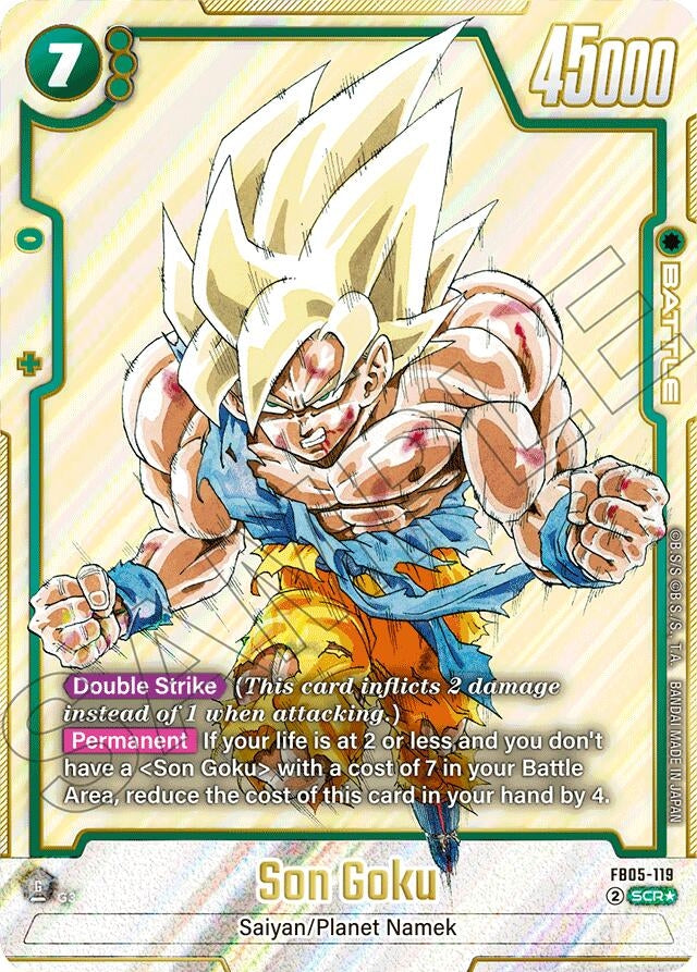 Image for Son Goku - FB05-119 - Dragon Ball Super: Fusion World