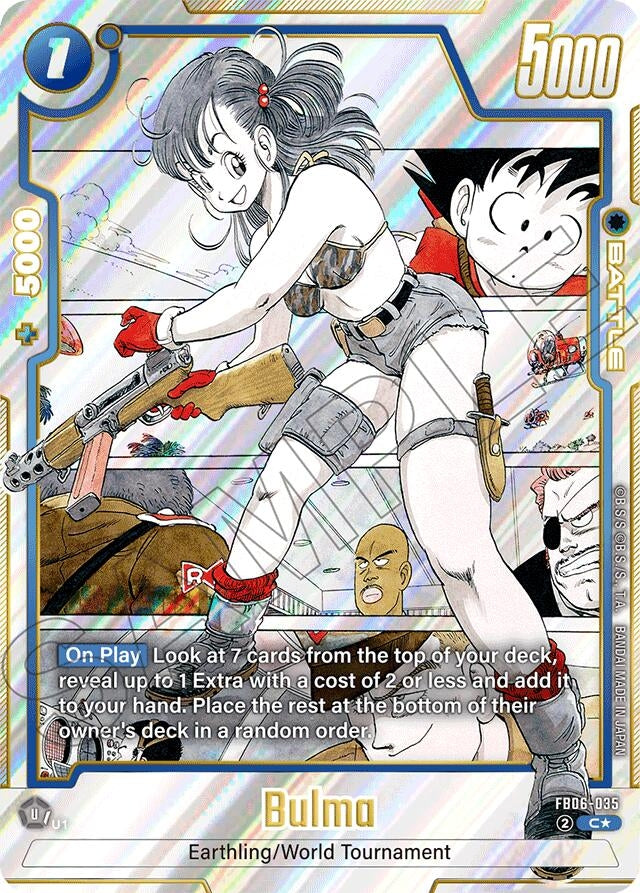 Image for Bulma - FB06-035 (Alternate Art) - Dragon Ball Super: Fusion World