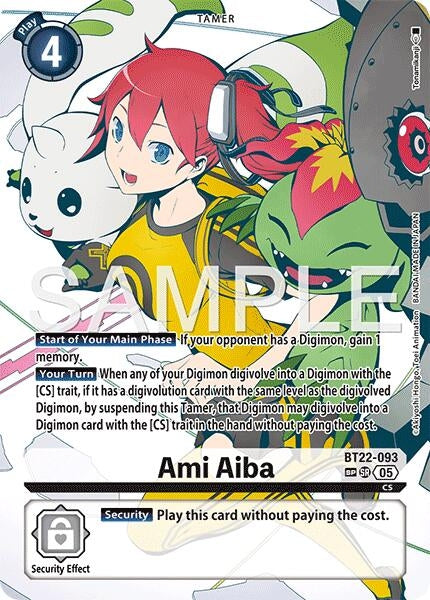 Image for Ami Aiba (SP) - Digimon Card Game