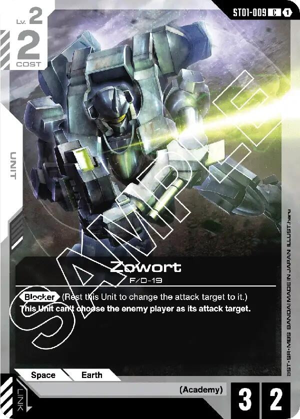 Image for Zowort - Gundam Card Game