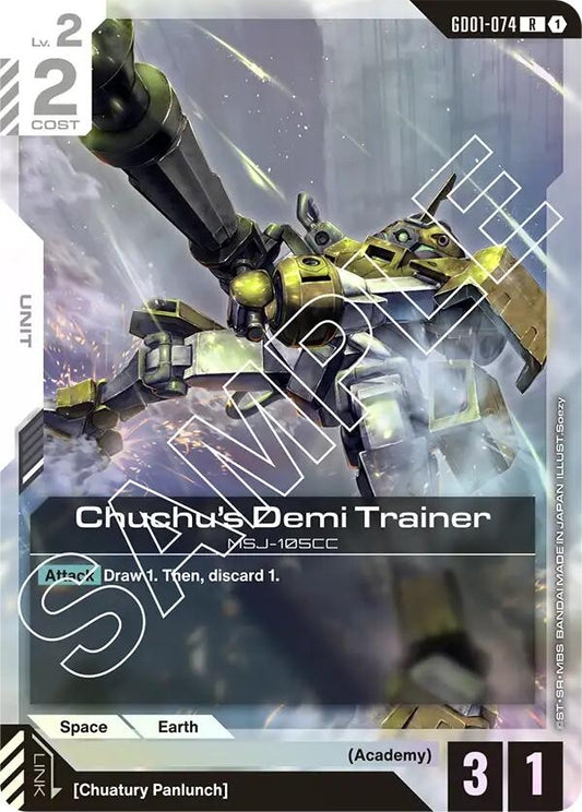 Image for Chuchu's Demi Trainer - Gundam Card Game