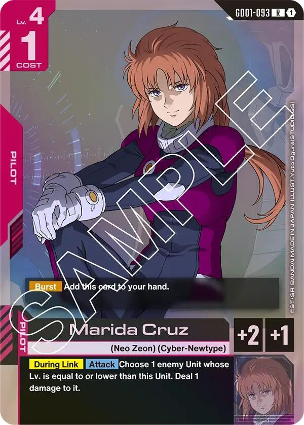 Image for Marida Cruz - Gundam Card Game