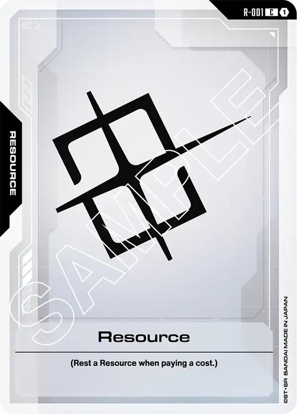 Image for Resource - Gundam Card Game