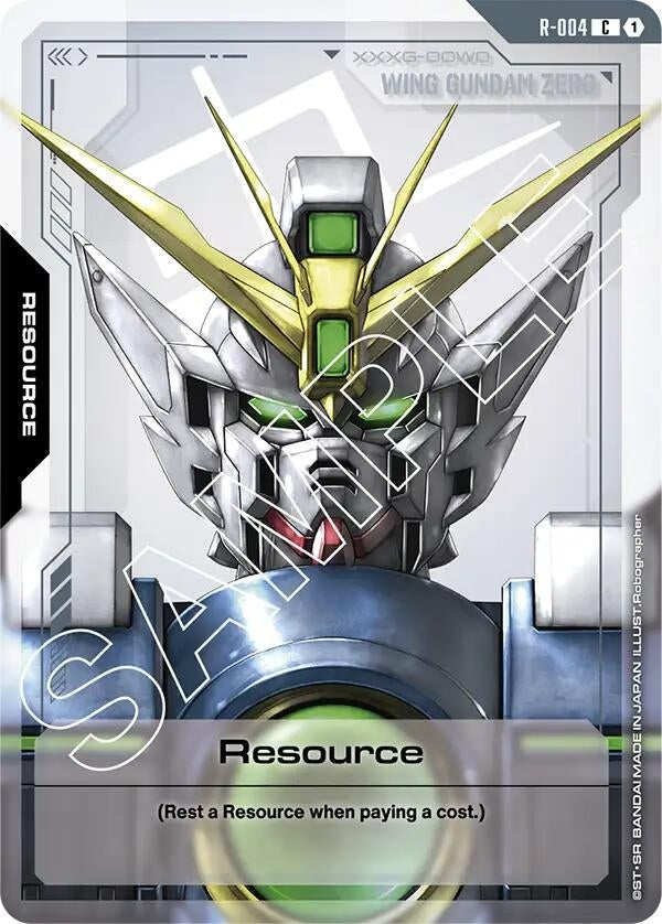 Image for Resource (R-004) - Gundam Card Game