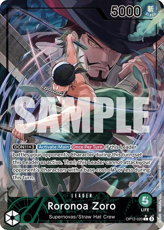 Image for Roronoa Zoro (020) (Alternate Art) - One Piece Card Game