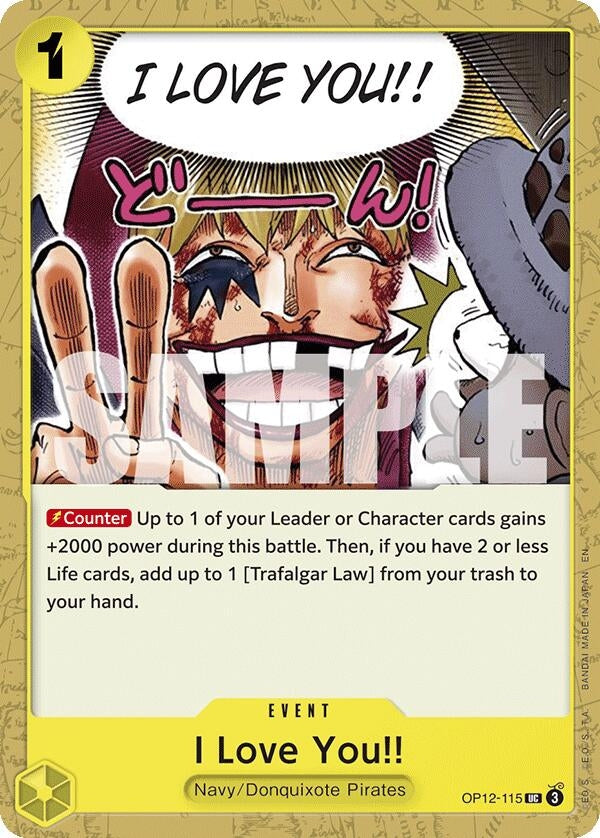 Image for I Love You!! - One Piece Card Game