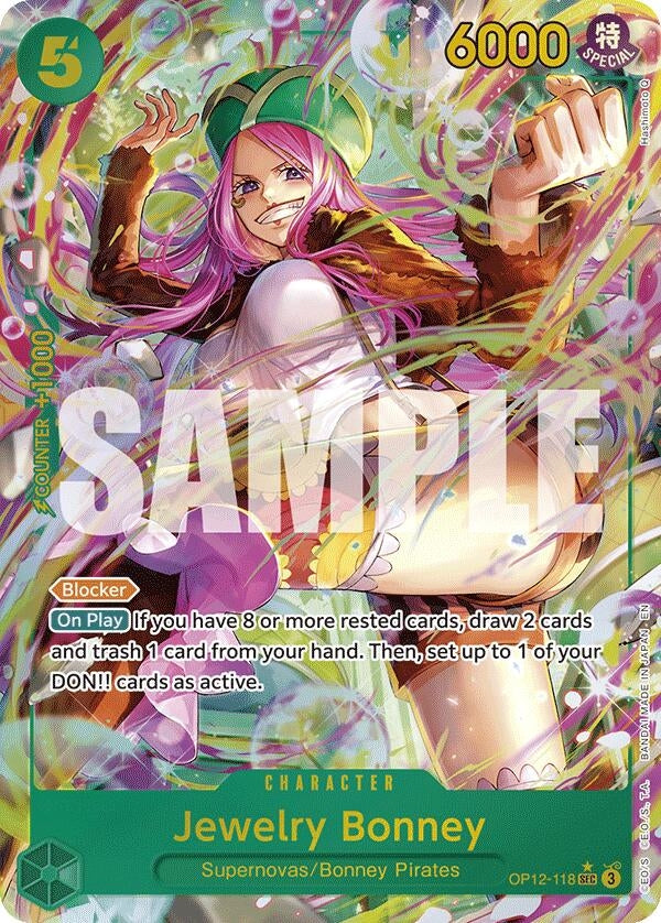 Image for Jewelry Bonney (118) (Alternate Art) - One Piece Card Game