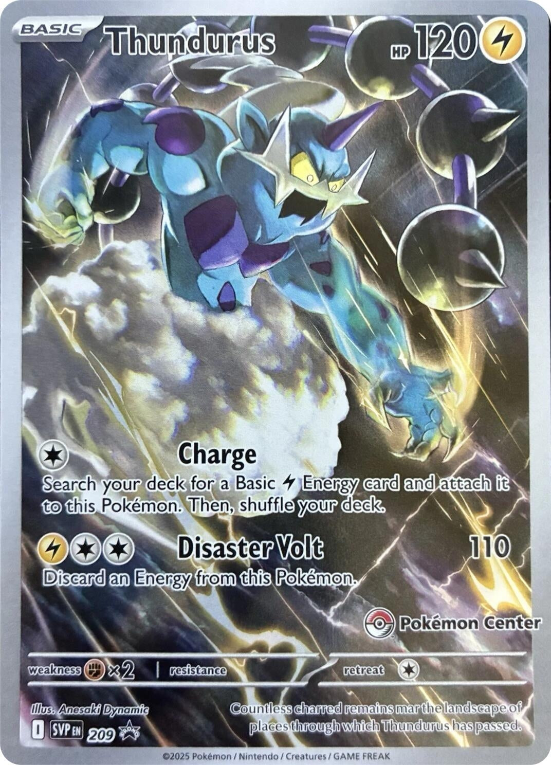 Image for Thundurus - 209 (Pokemon Center Exclusive) - Pokemon