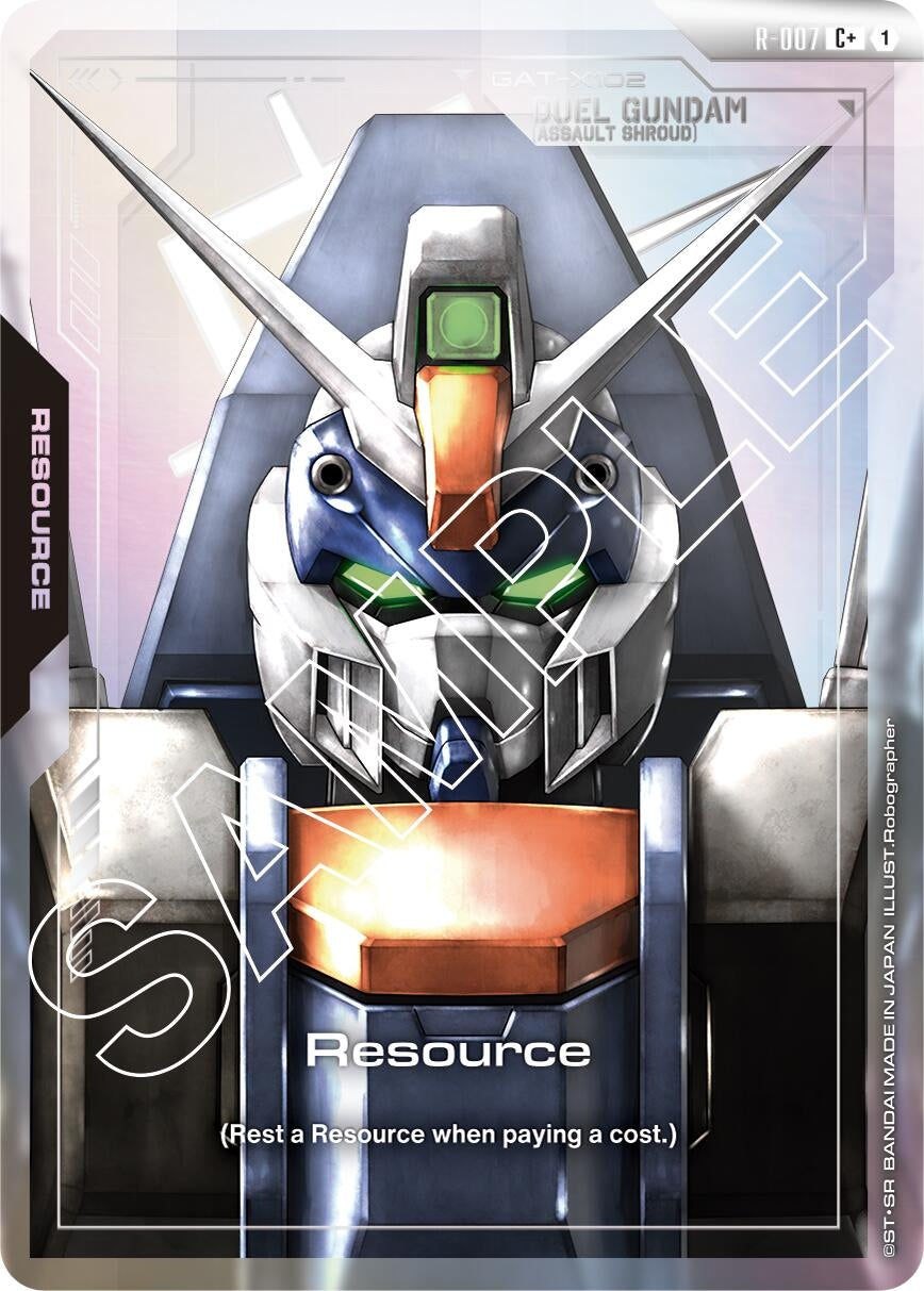 Image for Resource (R-007) (C+) - Gundam Card Game