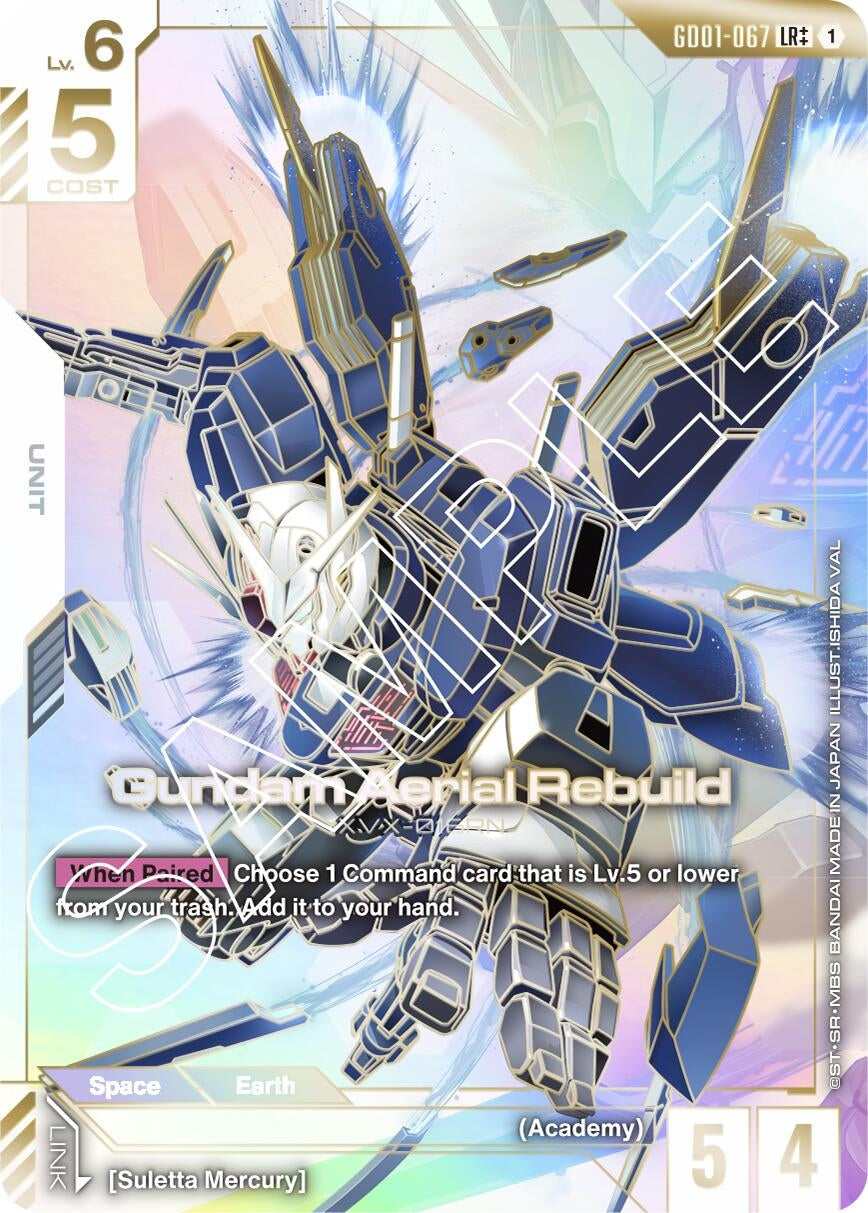 Image for Gundam Aerial Rebuild (LR++) - Gundam Card Game