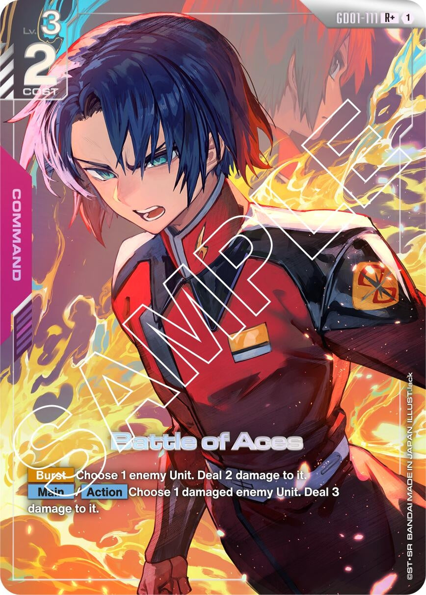 Image for Battle of Aces (R+) - Gundam Card Game