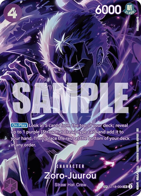 Image for Zoro-Juurou (SP) - One Piece Card Game