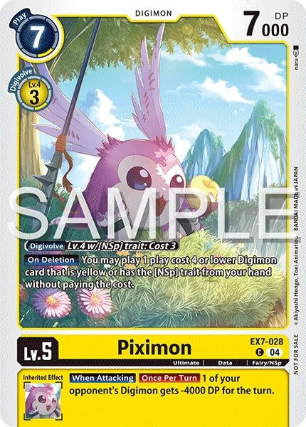 Image for Piximon (Time Stranger Demo Deck) - Digimon Card Game