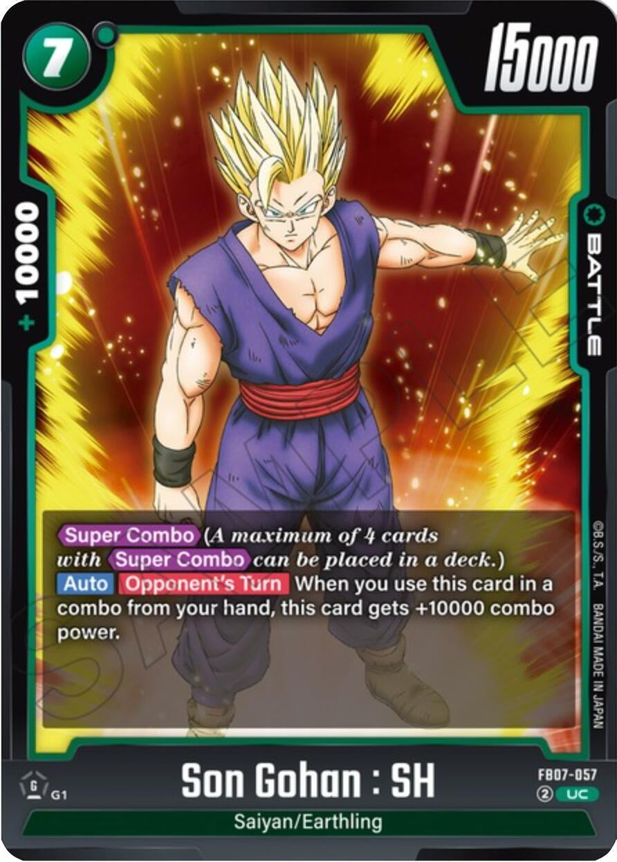 Image for Son Gohan : SH - FB07-057 - Dragon Ball Super: Fusion World