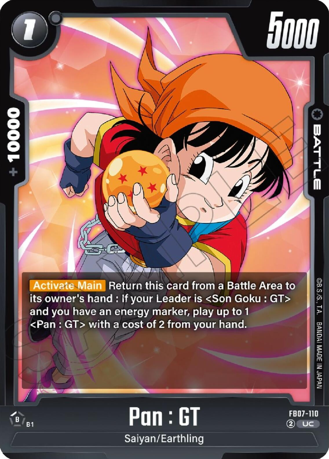 Image for Pan : GT - Dragon Ball Super: Fusion World