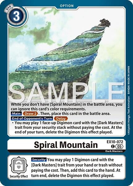 Image for Spiral Mountain - Digimon Card Game