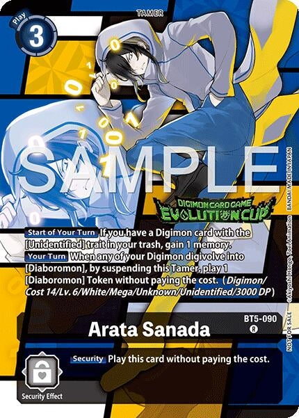 Image for Arata Sanada (Evolution Cup 2025 Vol. 2) - Digimon Card Game