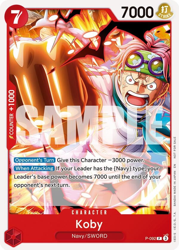 Image for Koby (OP12 Release Event) - One Piece Card Game
