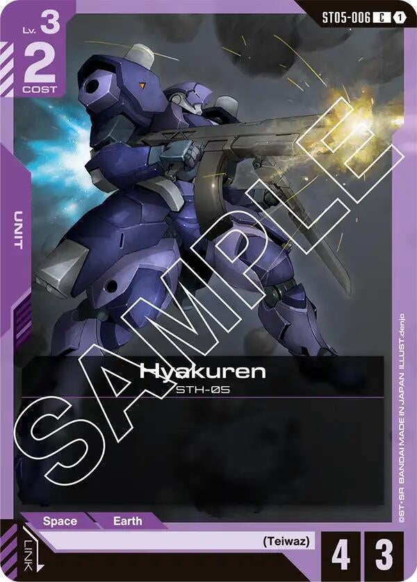Image for Hyakuren - Gundam Card Game