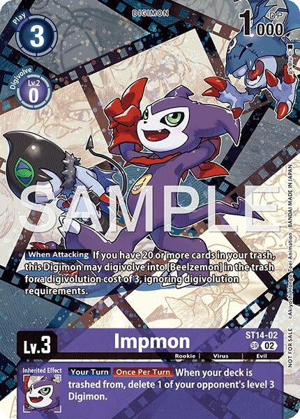 Image for Impmon (Sinister Order Legend Pack) - Digimon Card Game