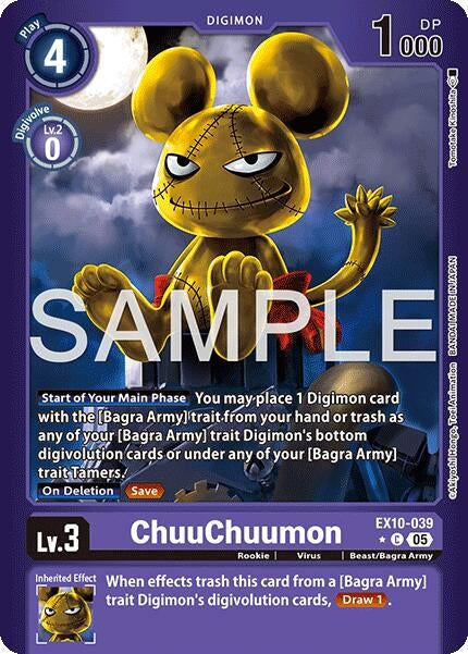 Image for ChuuChuumon (Limited Foil) - Digimon Card Game
