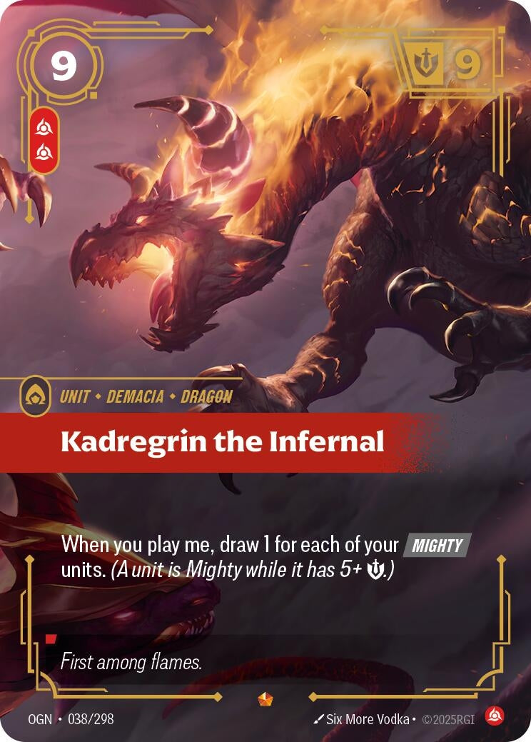 Image for Kadregrin the Infernal - Riftbound: League of Legends Trading Card Game