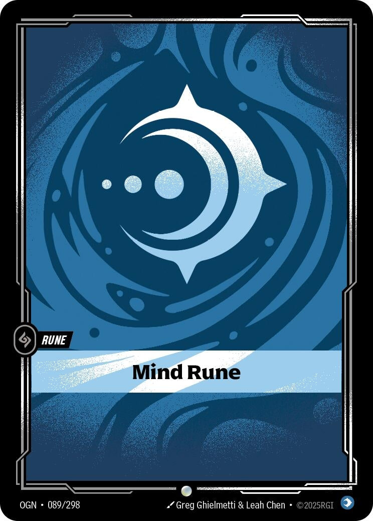 Image for Mind Rune - Riftbound: League of Legends Trading Card Game