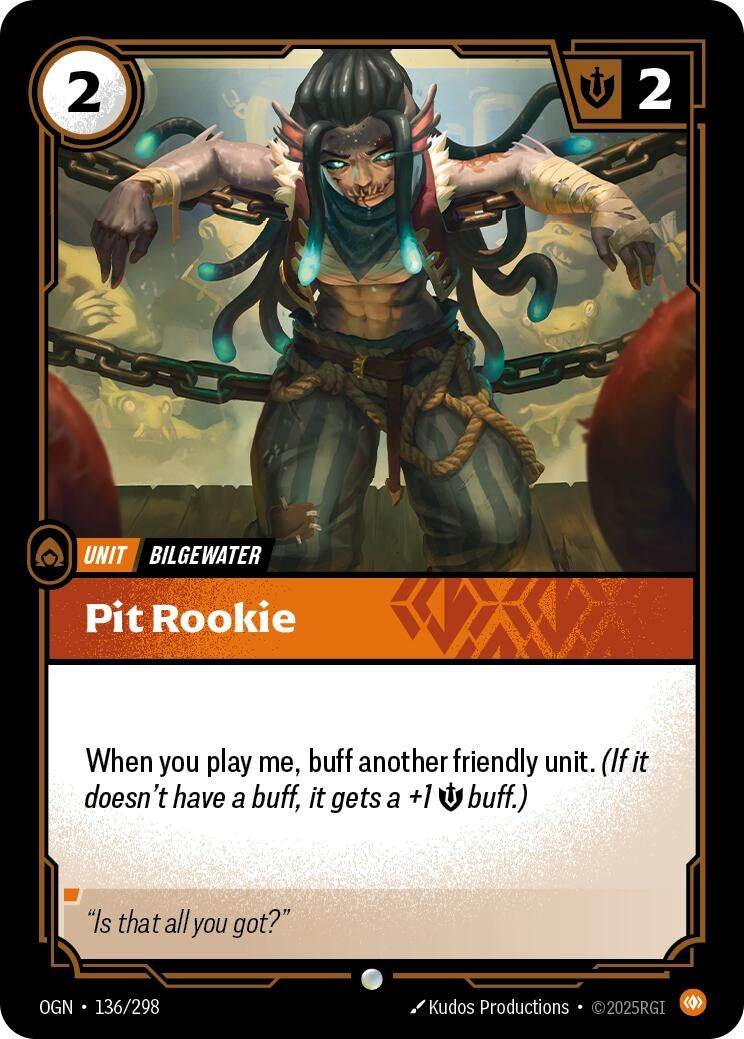 Image for Pit Rookie - Riftbound: League of Legends Trading Card Game