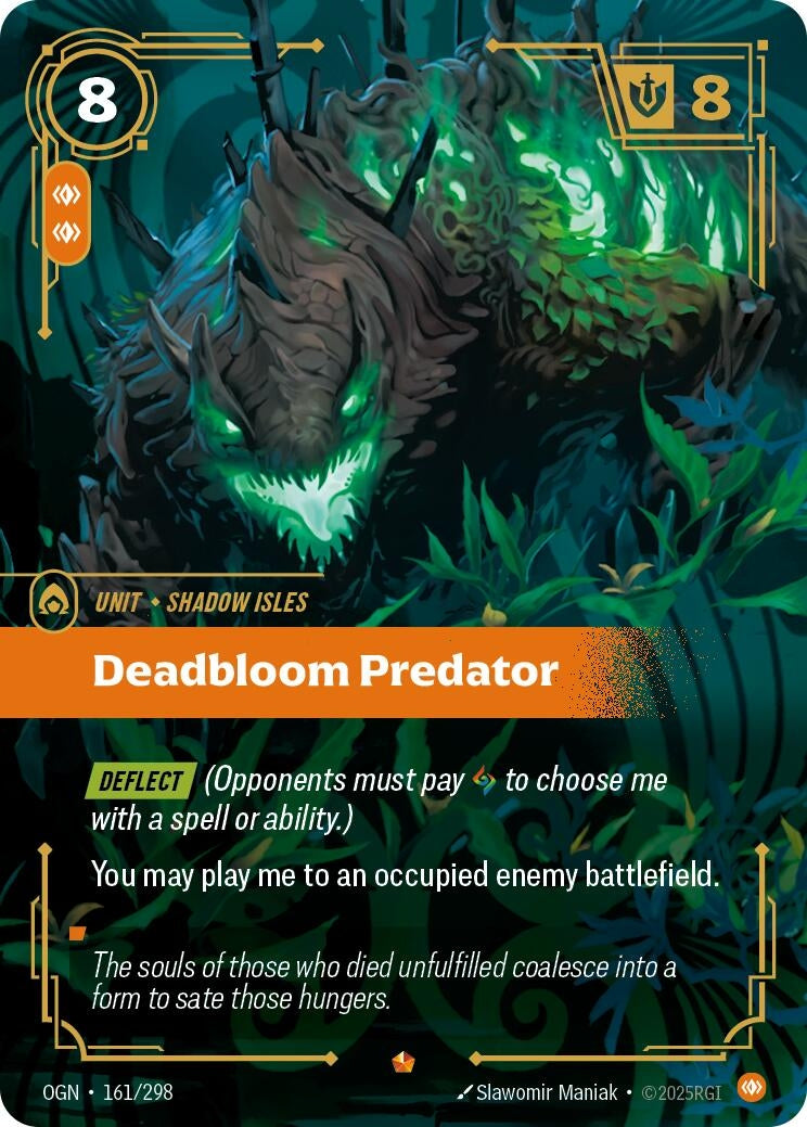 Image for Deadbloom Predator - Riftbound: League of Legends Trading Card Game