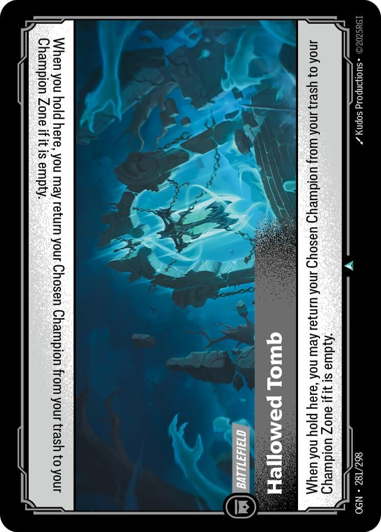 Image for Hallowed Tomb - Riftbound: League of Legends Trading Card Game