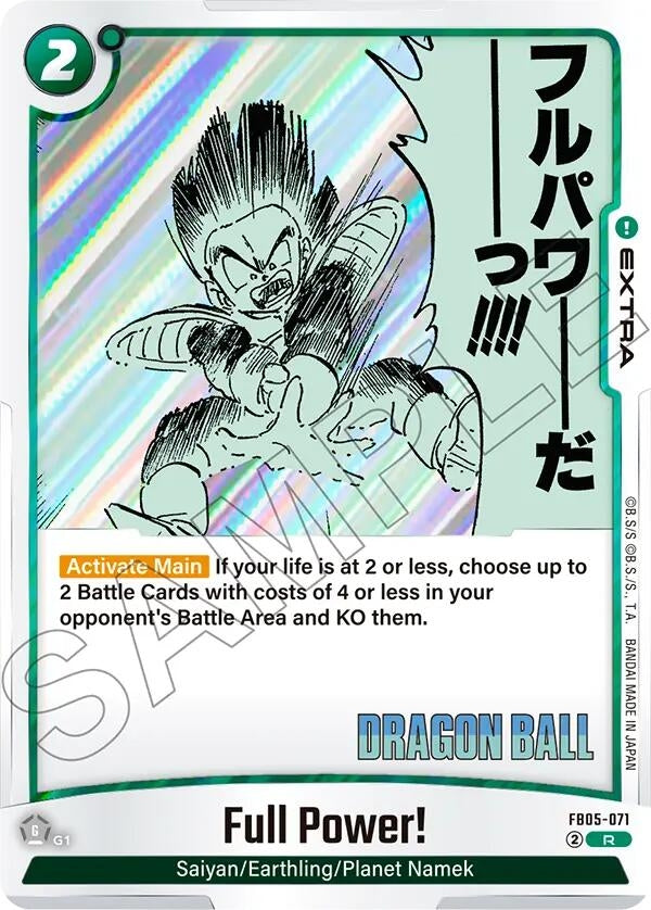Image for Full Power! - Dragon Ball Super: Fusion World
