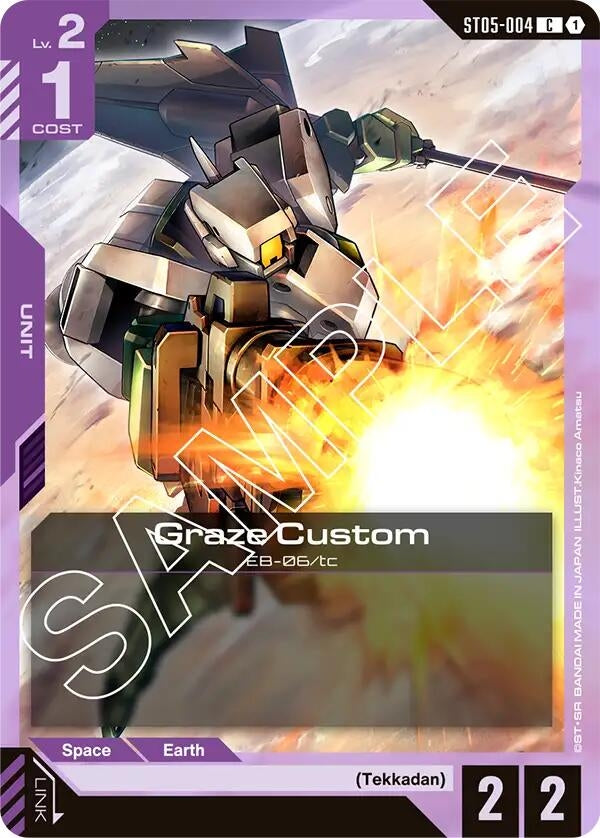 Image for Graze Custom - Gundam Card Game