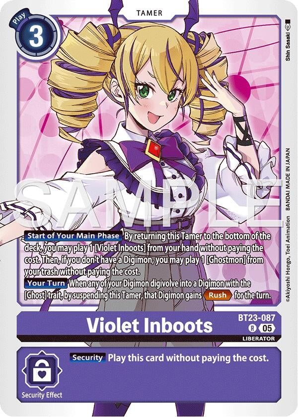 Image for Violet Inboots - Digimon Card Game