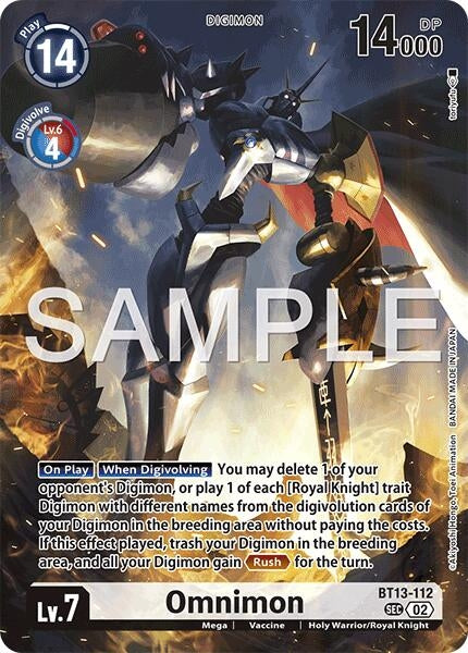 Image for Omnimon - Digimon Card Game