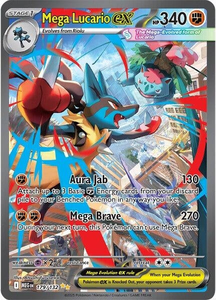 Image for Mega Lucario ex - Pokemon