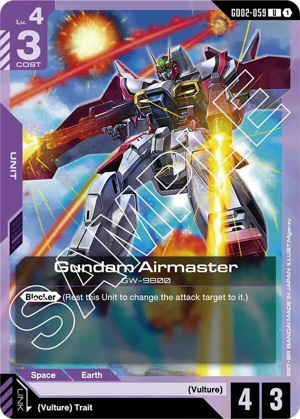 Image for Gundam Airmaster - Gundam Card Game