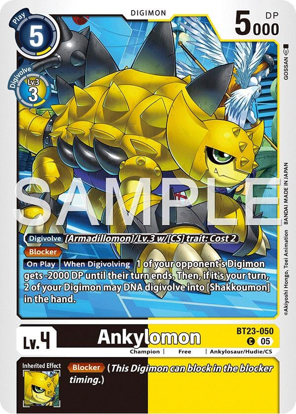 Image for Ankylomon - Digimon Card Game