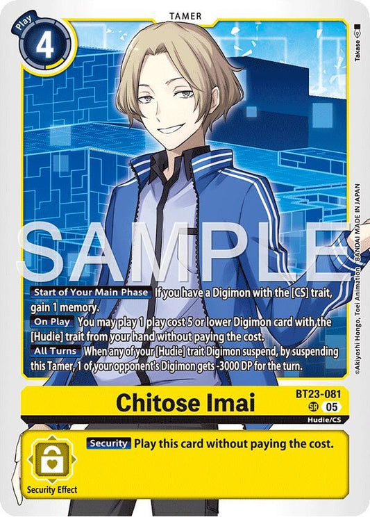 Image for Chitose Imai - Digimon Card Game