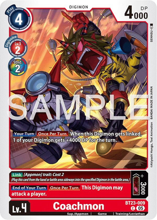 Image for Coachmon - Digimon Card Game