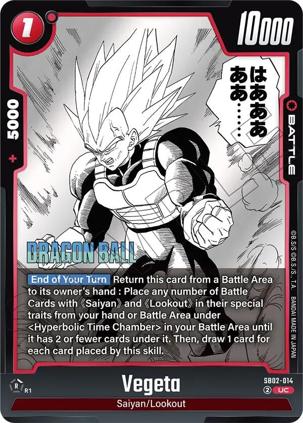 Image for Vegeta - SB02-014 - Dragon Ball Super: Fusion World